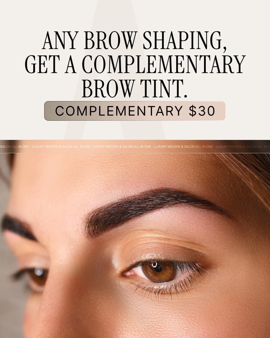 Brow Shaping + Free Tint