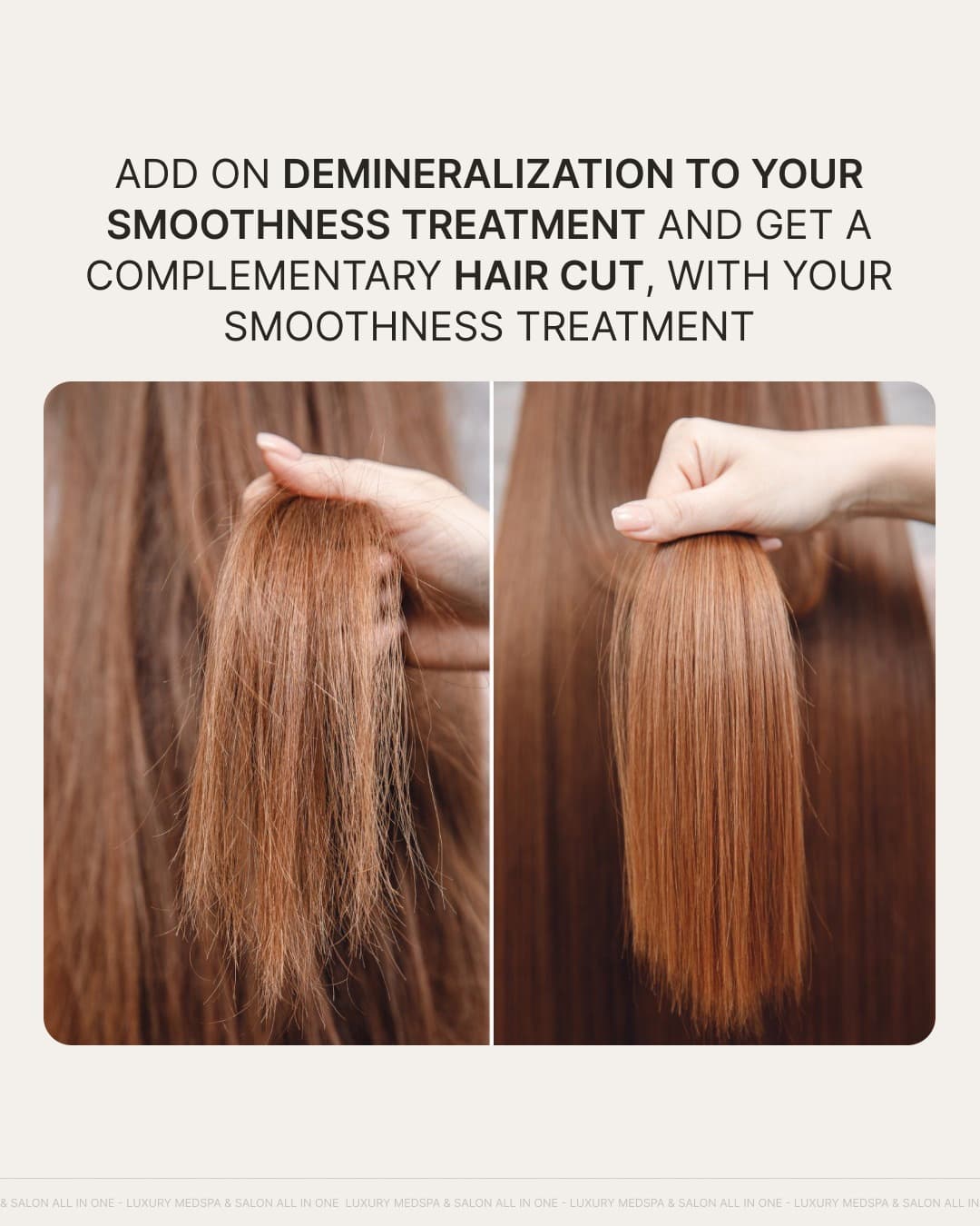 Hair Smoothing Complete Package